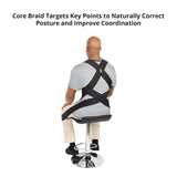 Core Body Braid - Uplifting Support that Aligns Posture and Coordination